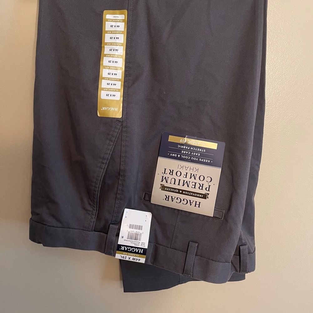 Haggar Grey Size 44x29 NWT